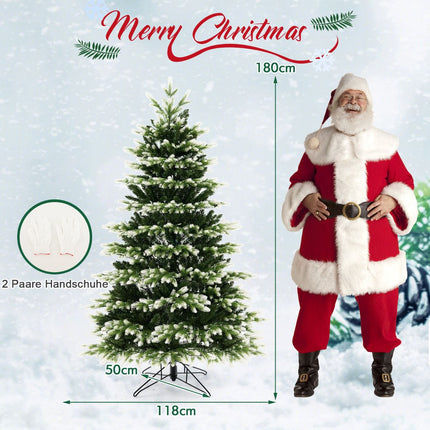 Dirbtinė Kalėdų eglutė 180 cm, 350 LED, su nuotoliniu stovu