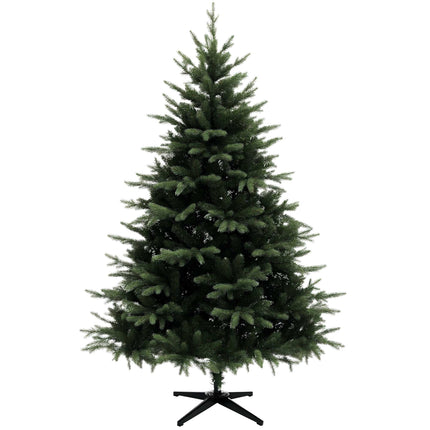 Artificial Christmas Tree 180 cm, Spruce Design, 1696 Tips, Steel Base, Green