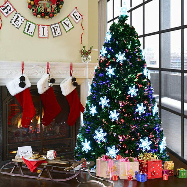Dirbtinė Kalėdų eglutė 210 cm, 40 LED lempučių, stovas
