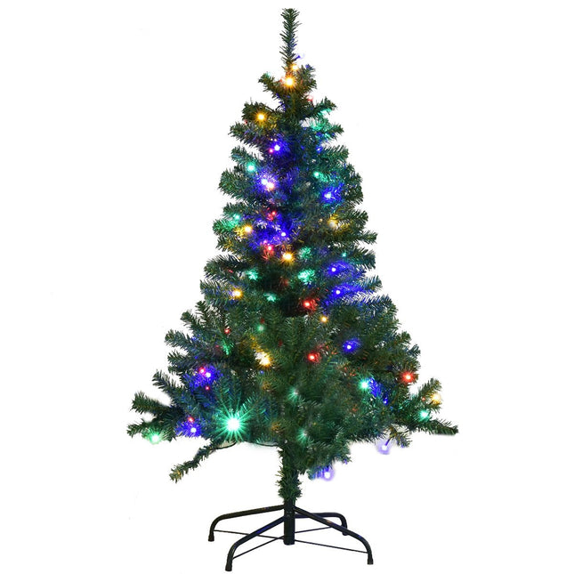Dirbtinė Kalėdų eglutė su LED lemputėmis, 150 cm