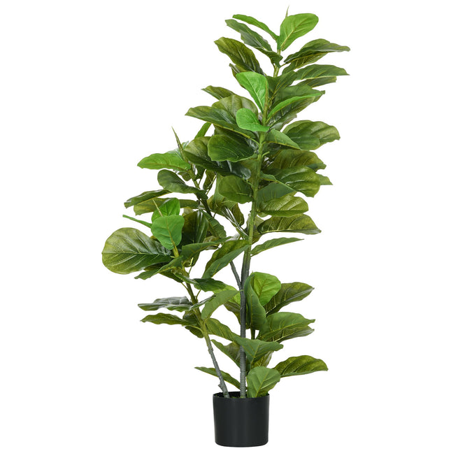 Dirbtinis fikusas, 110 cm, 90 lapų su vazonu
