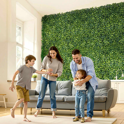 Artificial Grass Wall Panel, 40 x 120 Inch Privacy Screen