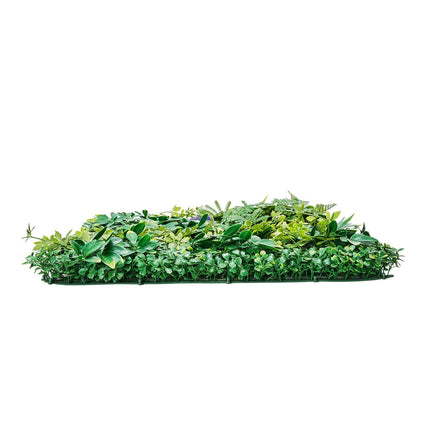 Artificial Grass Wall Panels, 8 Pack 20x20 in, 3D Boxwood