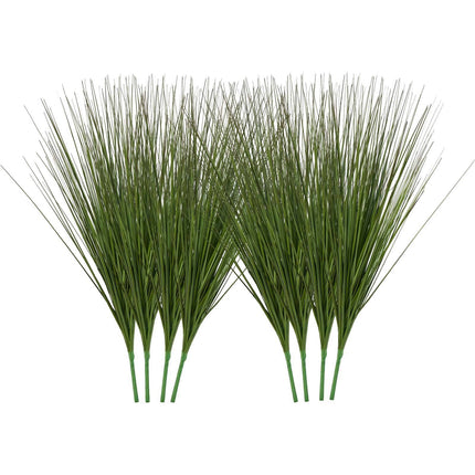 Artificial Onion Grass Stems, 27 In, 8-Pack PVC