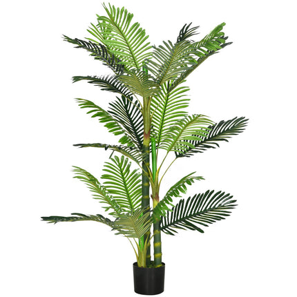 Dirbtinė Palmė, Dirbtinis Augalas, Cemento Užpildas, 150 Cm, Žalias Vidui
