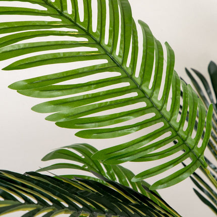 Dirbtinė Palmė, Dirbtinis Augalas, Cemento Užpildas, 150 Cm, Žalias Vidui