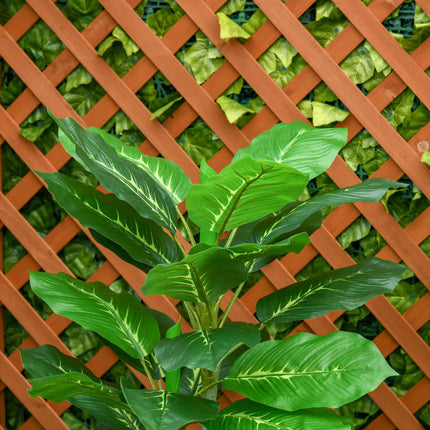 Dirbtinis augalas su vazonu, 95 cm, 33 lapai