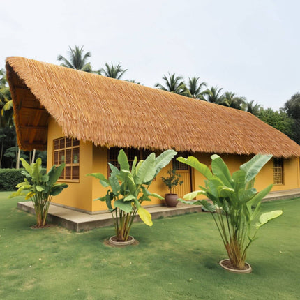 Artificial Thatch Roof Roll 0.4 x 10 m, PE Waterproof