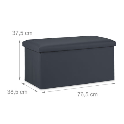 Artificial leather bench