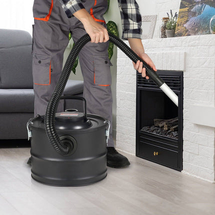 Ash Vacuum Cleaner 15L, 1200W, HEPA, Reverse Suction