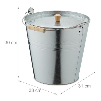 Peleninė su dangteliu 12,5 l