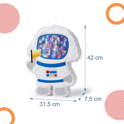 Astronauto Pinjatos rinkinys su pagaliuku ir kauke