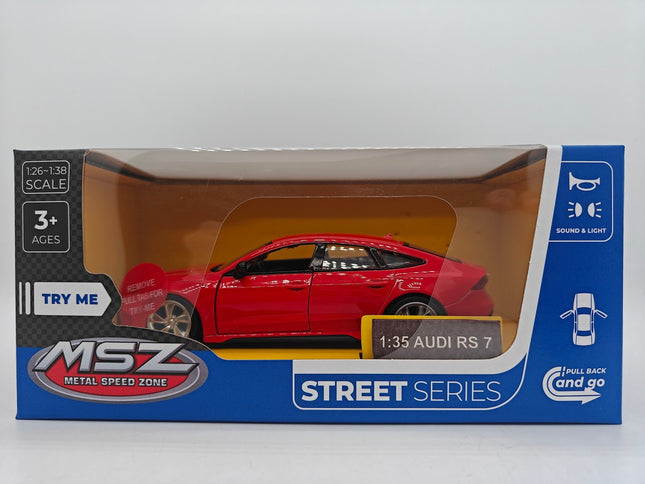Audi RS 7 Sportback liejimo būdu pagamintas modelis, mastelis 1:35