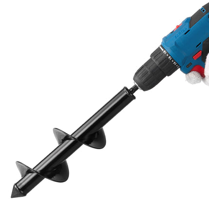 Auger Drill Bit 80 x 300 mm, 3/8 in Hex Shank