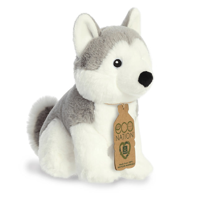 Aurora Eco Nation pliušinis haskis, 19 cm