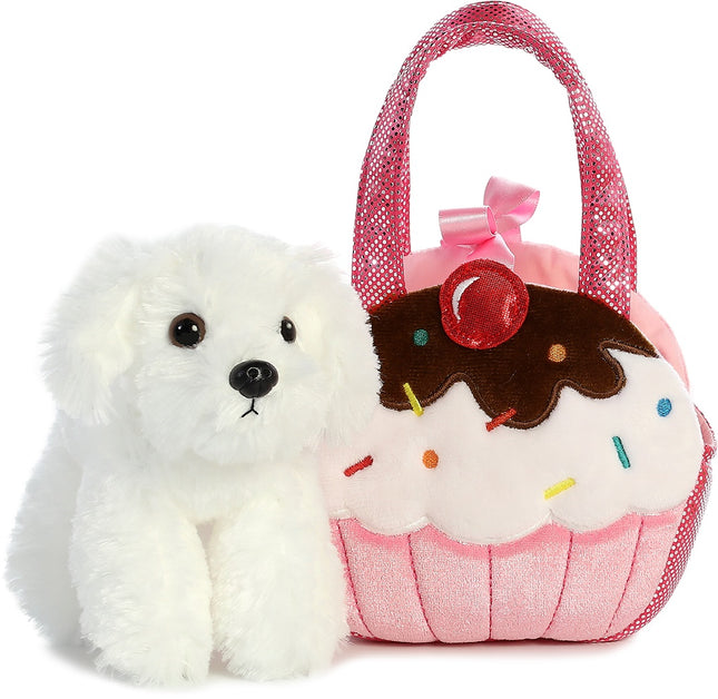 Aurora Fancy Pals pliušinis šuniukas keksiukų maišelyje, 20 cm
