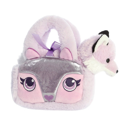 Aurora Fancy Pals pliušinis žaislas lapė maišelyje, 20 cm