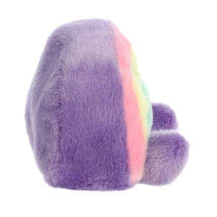 Pliušinis žaislas „Aurora Palm Pals“ vaivorykštė, 7 cm