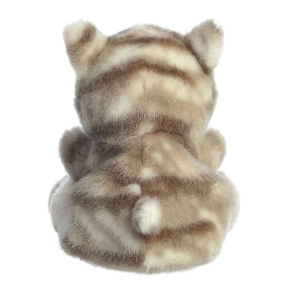 Aurora Palm Pals minkštas žaislas pilka dryžuota katė, 11 cm