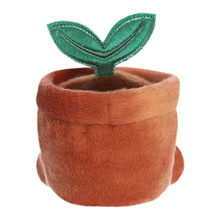 Aurora Palm Pals minkštas žaislinis vazoninis augalas, 11 cm