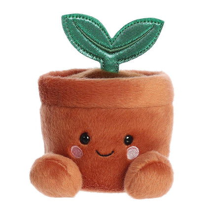 Aurora Palm Pals minkštas žaislinis vazoninis augalas, 11 cm