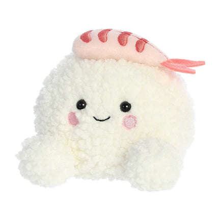 Aurora Palm Pals minkštas žaislas krevečių suši, 11 cm