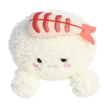Aurora Palm Pals minkštas žaislas krevečių suši, 11 cm