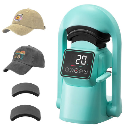 Auto Hat Heat Press Machine – Touchscreen, 2 Platens
