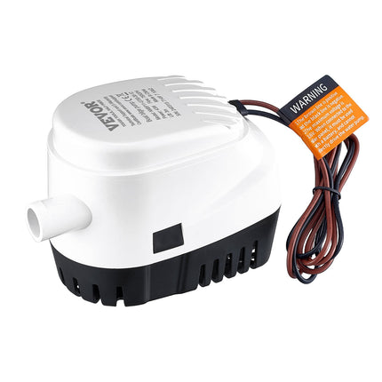 Automatic 12V 1100 GPH Bilge Pump with Float Switch