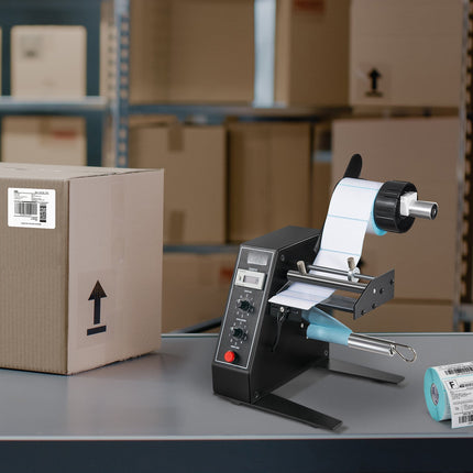 Automatic Label Dispenser, 15-125 mm Width, Speed Control