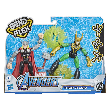 „Avengers“ figūrėlių lenkimo ir lankstumo rinkinys, 2 vnt.