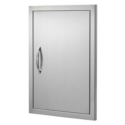 BBQ Access Door 18x24 in, Stainless Steel Flush Mount