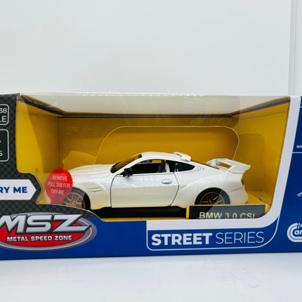 BMW 3.0 CSL liejimo būdu pagamintas modelis, 1:32 mastelio, kolekcinis automobilis