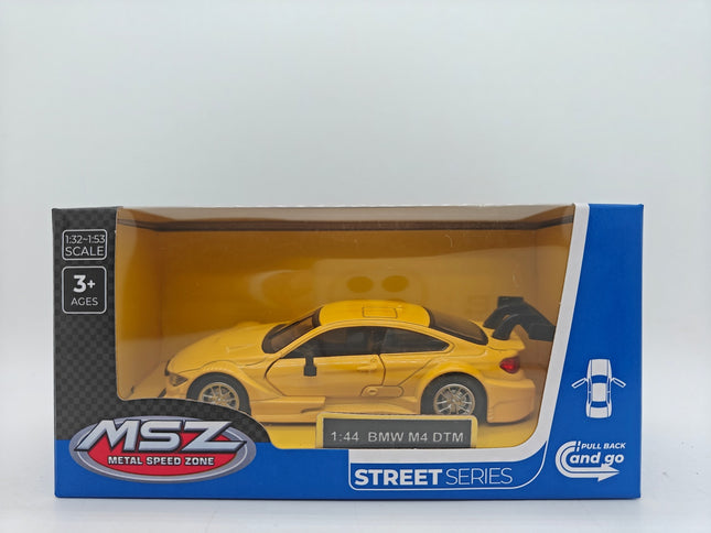 BMW M4 DTM liejimo būdu pagamintas modelis, 1:44 mastelio kolekcinis automobilis