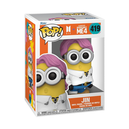 BTS x Bjaurusis Aš 4 Funko Pop! Vinilo figūrėlė - Jin