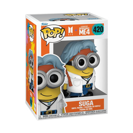 BTS x Bjaurusis Aš 4 Funko Pop! vinilo figūrėlė - Suga