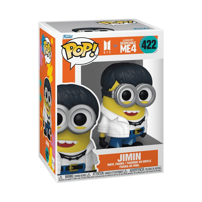BTS x Bjaurusis Aš 4 Jimin Funko Pop! vinilo figūrėlė