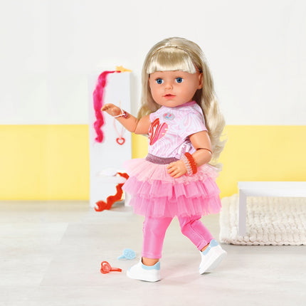 Baby Born Sister lėlė, Style & Play, blondinė, 43 cm