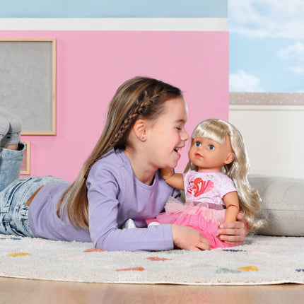 Baby Born Sister lėlė, Style & Play, blondinė, 43 cm