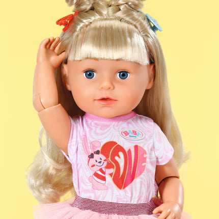 Baby Born Sister lėlė, Style & Play, blondinė, 43 cm
