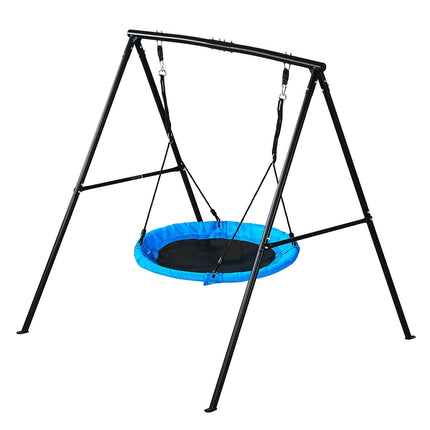 Backyard Swing Set, 40 in Saucer Seat, 440 lb Capacity