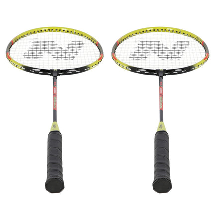 Badmintono rinkinys - 2 raketės, 3 plunksninukai, uždangalas