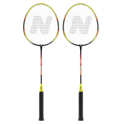 Badmintono rinkinys - 2 raketės, 3 plunksninukai, uždangalas