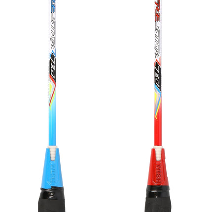 Badmintono rinkinys - 2 raketės, plunksninukai įskaičiuoti