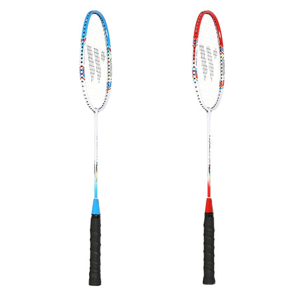 Badmintono rinkinys - 2 raketės, plunksninukai įskaičiuoti