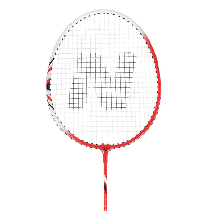 Badmintono komplektas su aliuminio raketėmis ir dangčiu