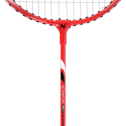 Badmintono komplektas su aliuminio raketėmis ir dangčiu