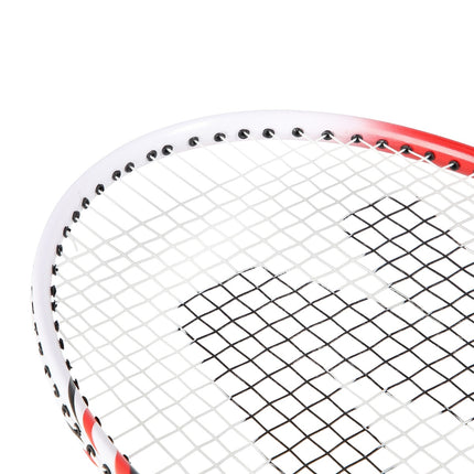 Badmintono komplektas su aliuminio raketėmis ir dangčiu