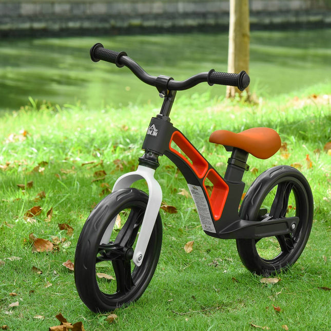 Balansinis dviratis vaikams, mažyliams, nuo 2 metų, reguliuojama sėdynė ir rankena, su pedalų treniruotėmis be pedalų ratuko, pagamintas iš magnio lydinio