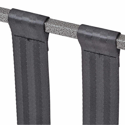 Kamuolių vežimėlis pagamintas iš metalo